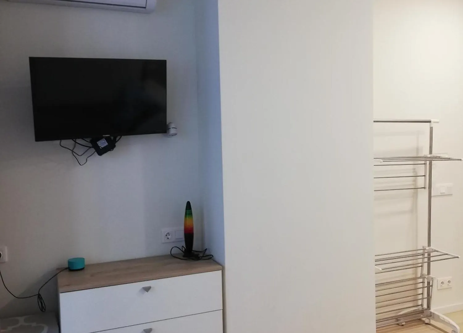 White Small Studio Batumi Apartment
